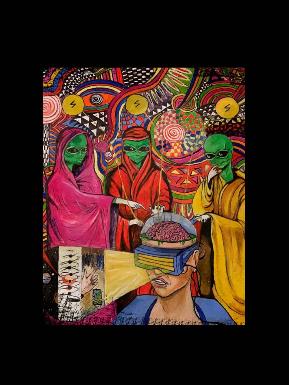 Manipulating the Mind Washed Tshirt