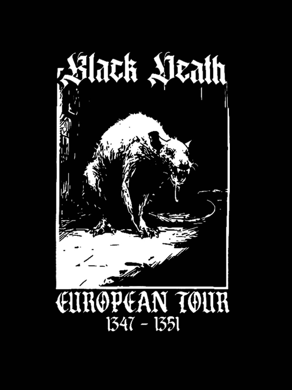 Black Death Washed Tank Top