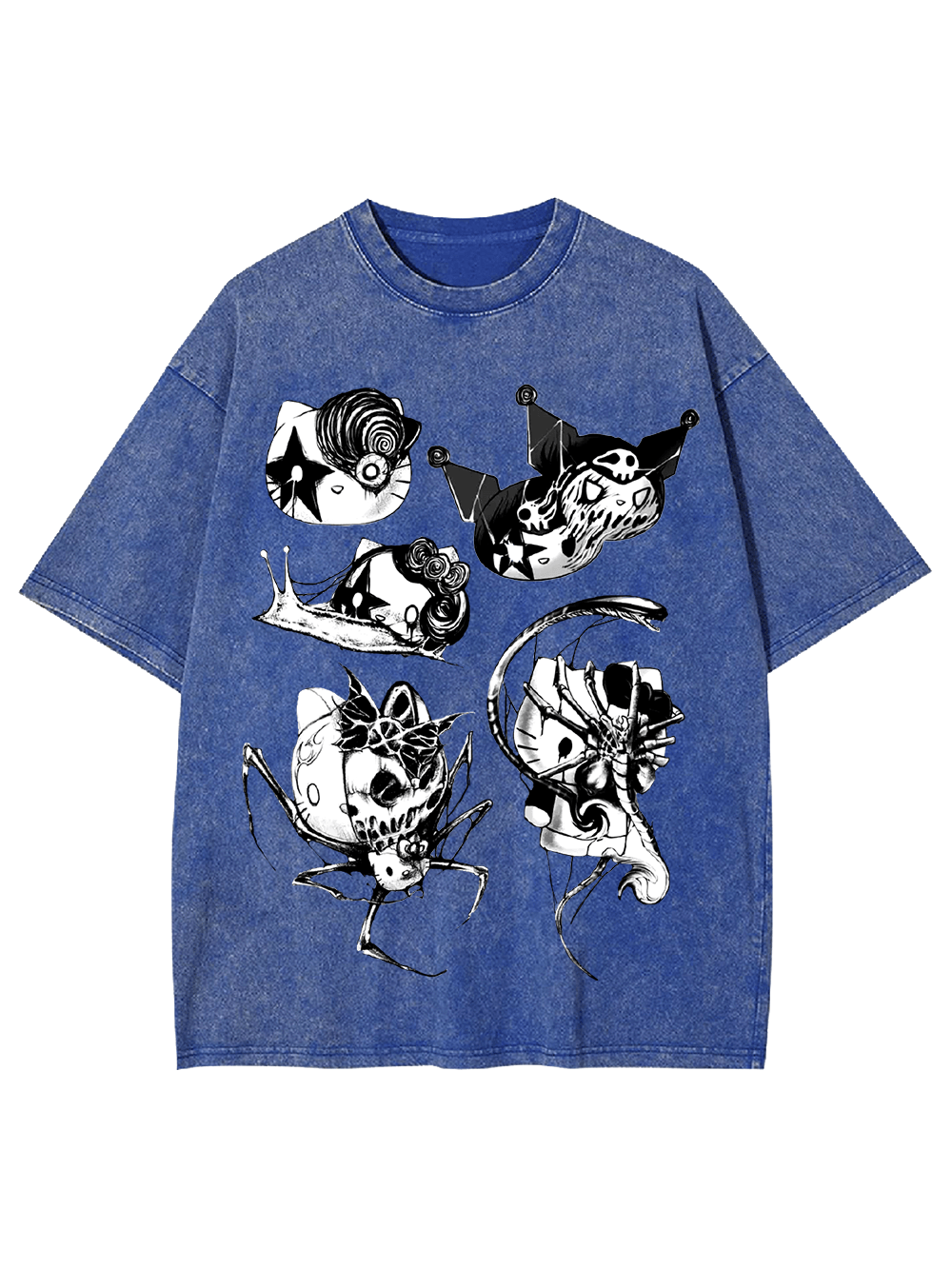 Macabre Creatures Washed Tshirt