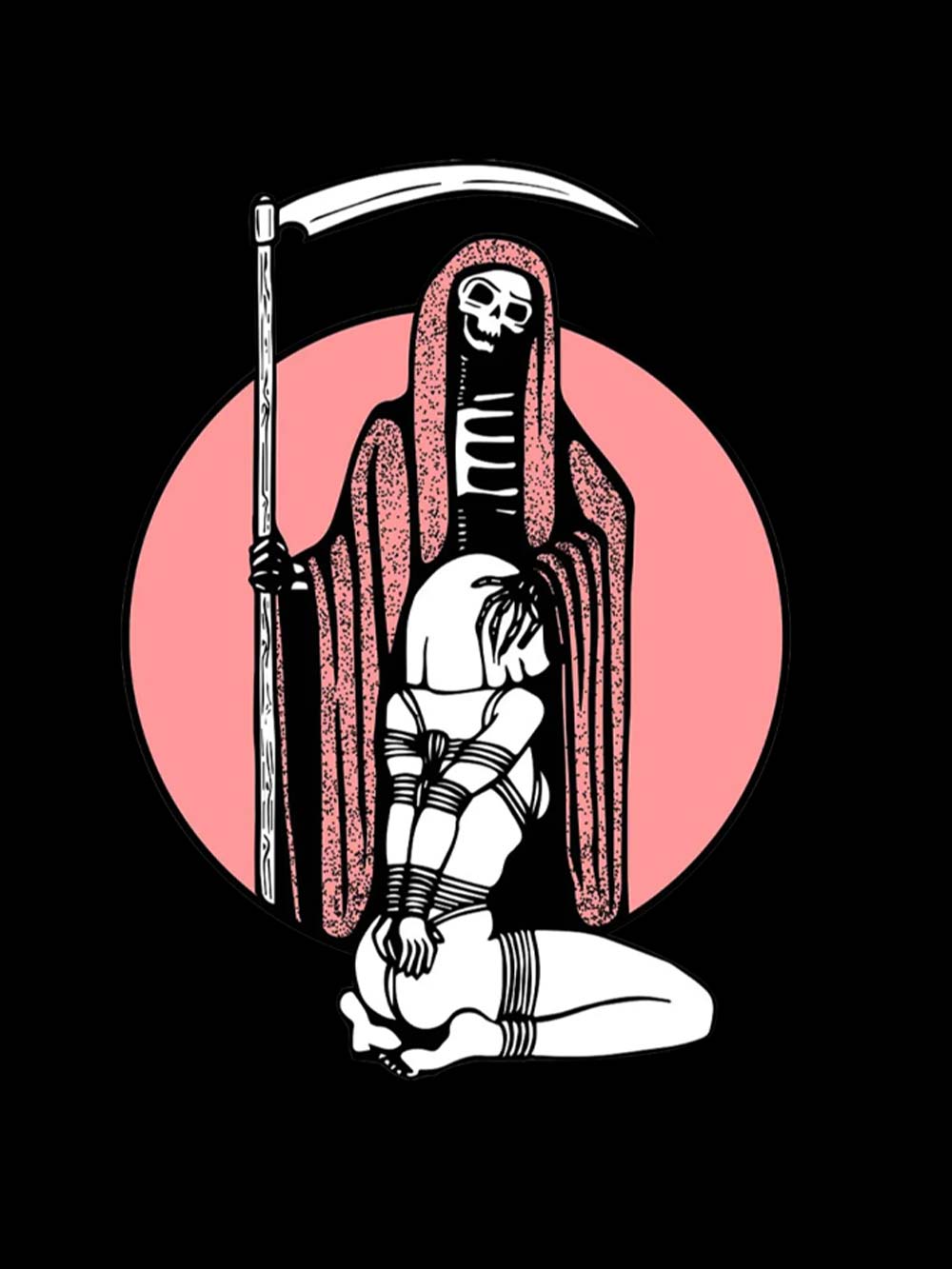 Death And Bound Washed Tank Top