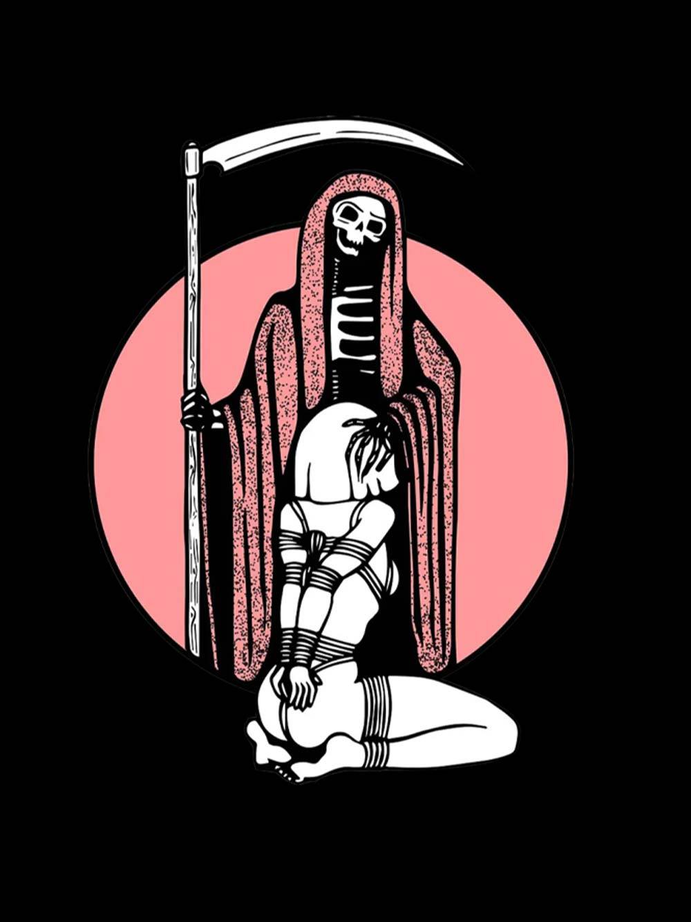 Death And Bound Washed Tank Top