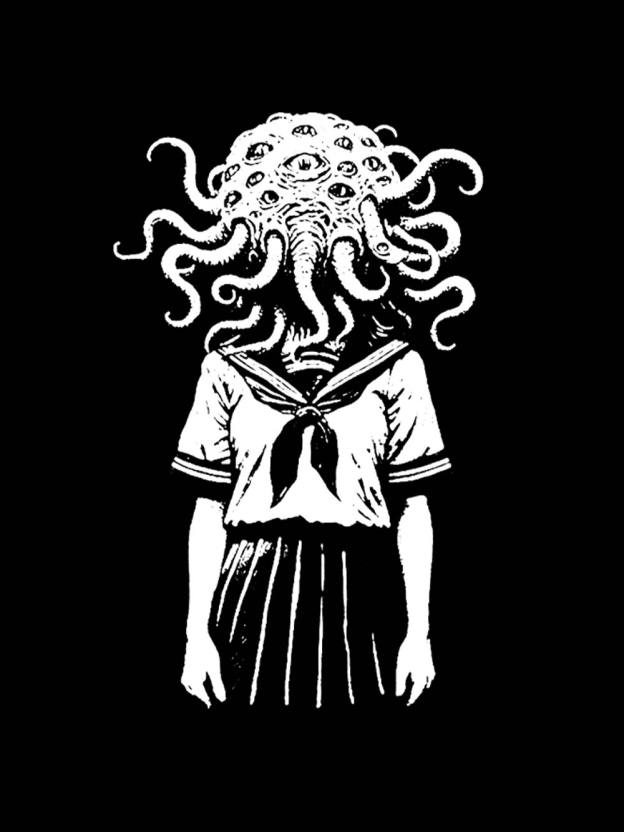 Tentacled Enigma Washed Tank Top