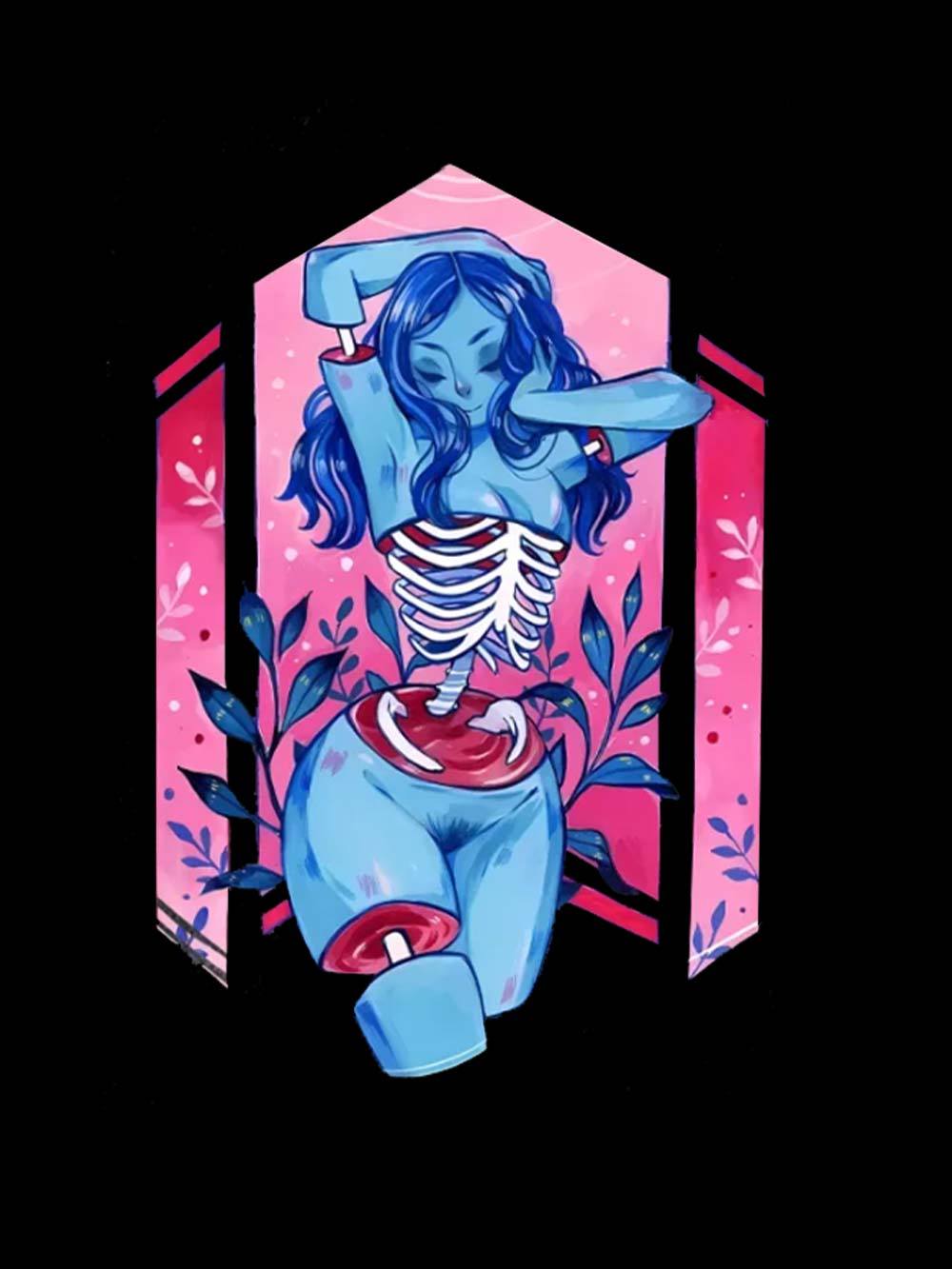 Bone Spirit Washed Tank Top