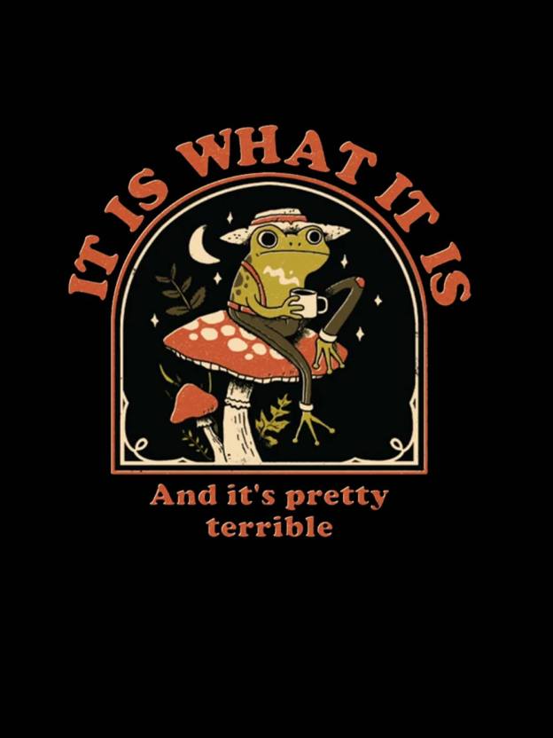 It Is What It Is Washed Tank Top