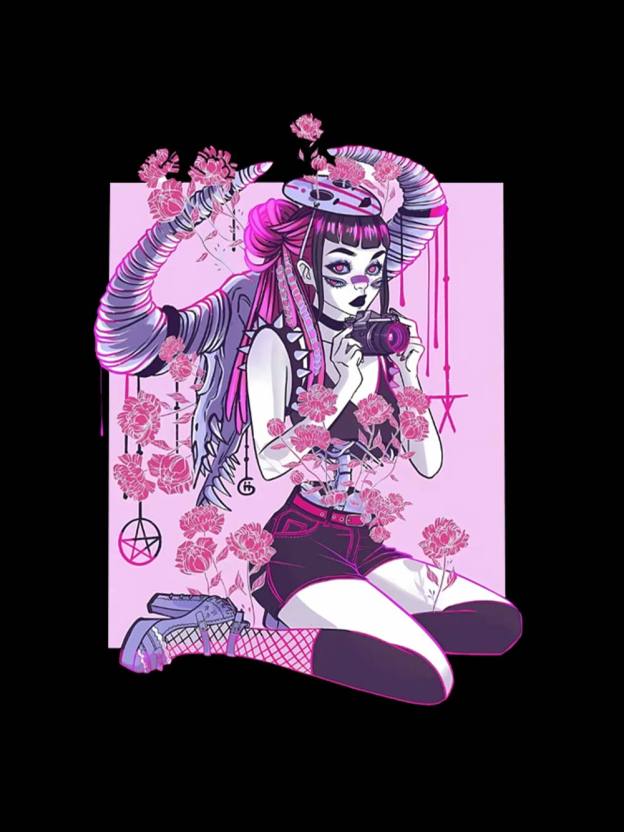 Enigmatic Girl Washed Tank Top