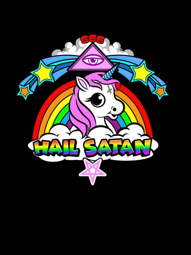 Hail Satan  Washed Tank Top