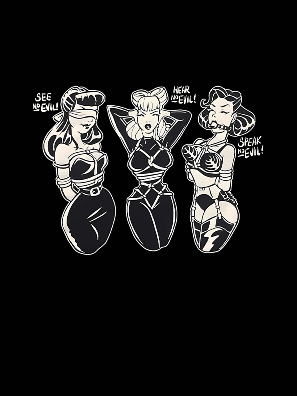 See Hear Speak Washed Tank Top