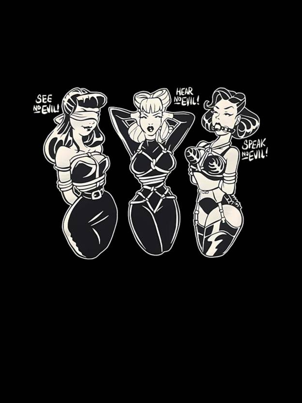 See Hear Speak Washed Tank Top