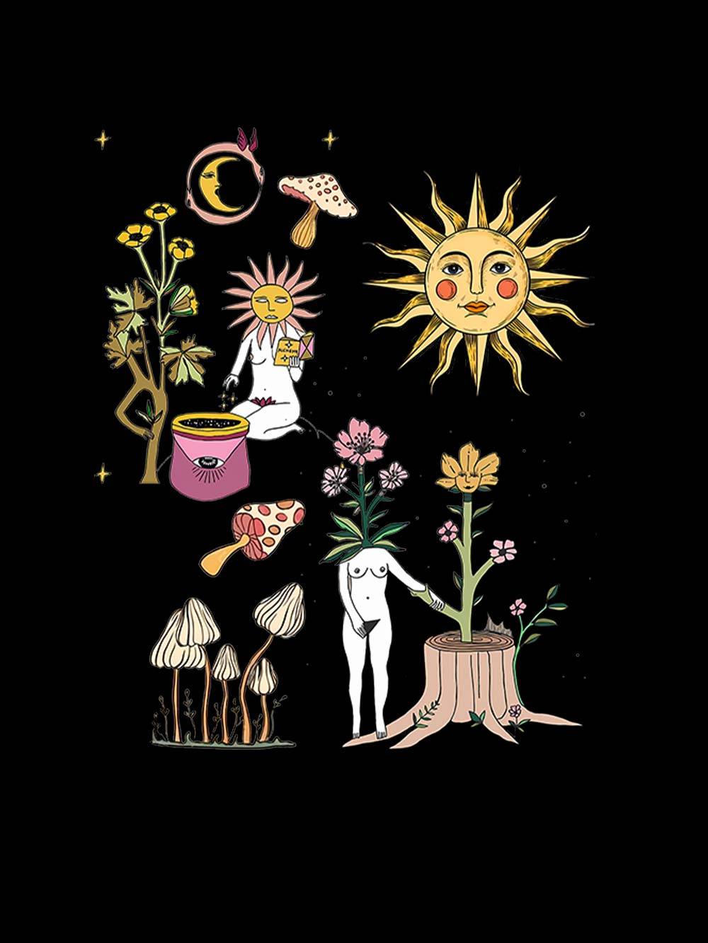 Weird World Washed Tank Top