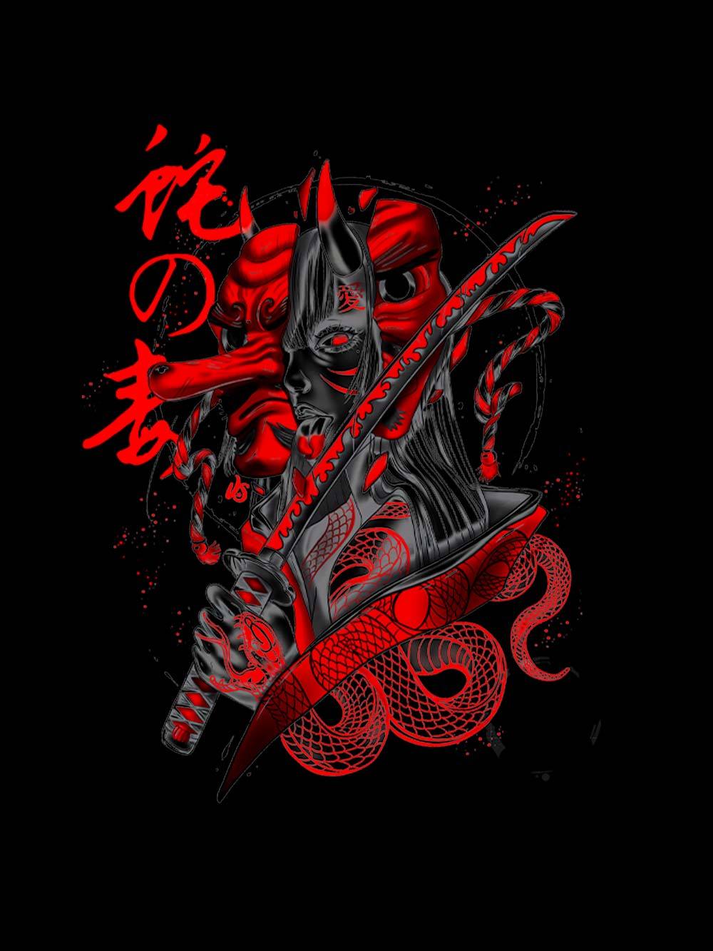 Snake Venom Washed Tank Top