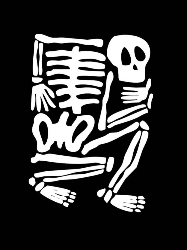 Skeleton Puzzle Washed Tank Top