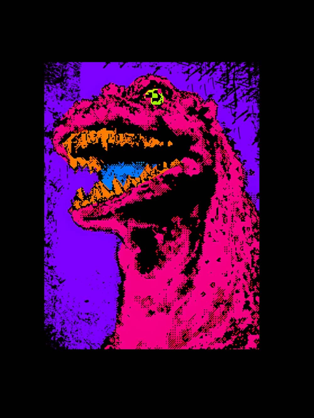 Neon Roar Washed Tank Top