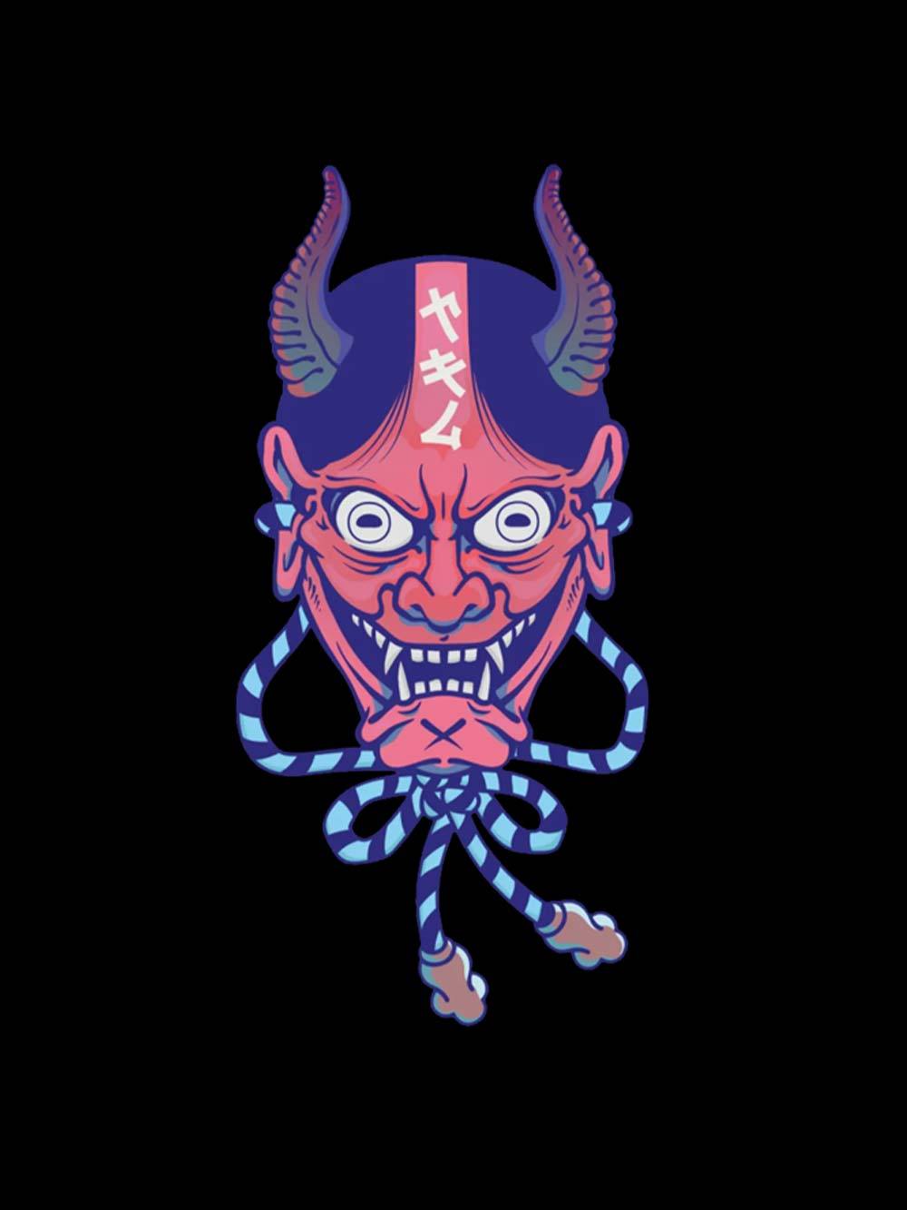 HANNYA MASK Washed Tank Top