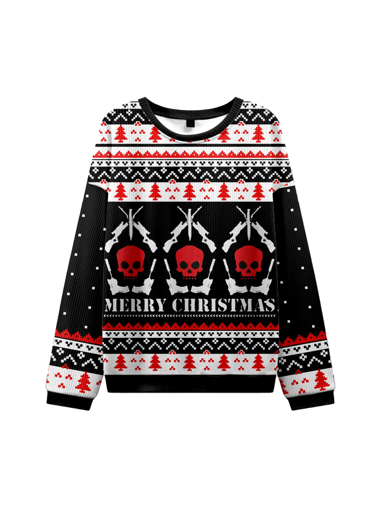 MERRY CHRISTMAS UGLY CHRISTMAS SWEATSHIRT-ClassyOutlaw Sale