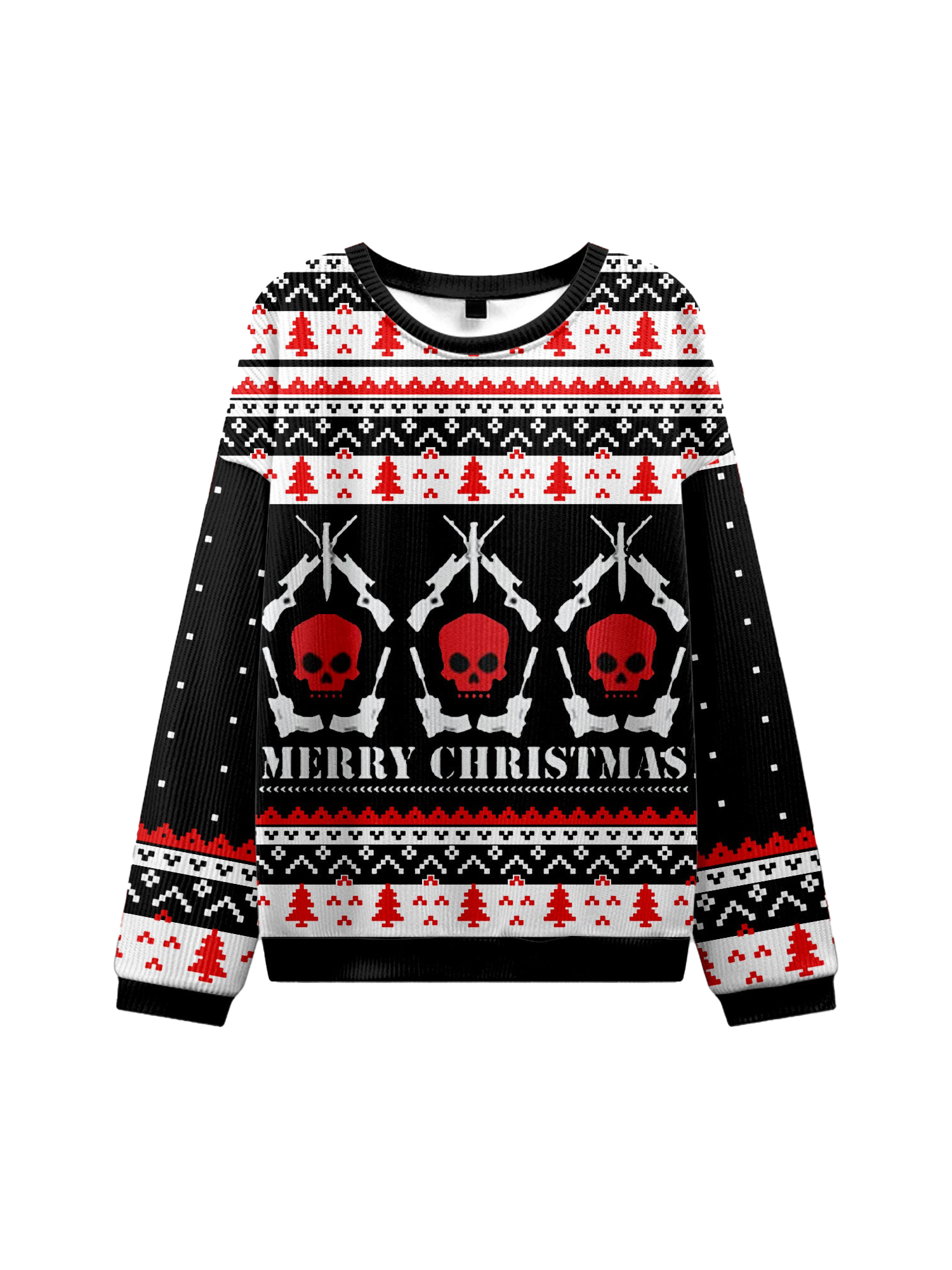 MERRY CHRISTMAS UGLY CHRISTMAS SWEATSHIRT-ClassyOutlaw Sale