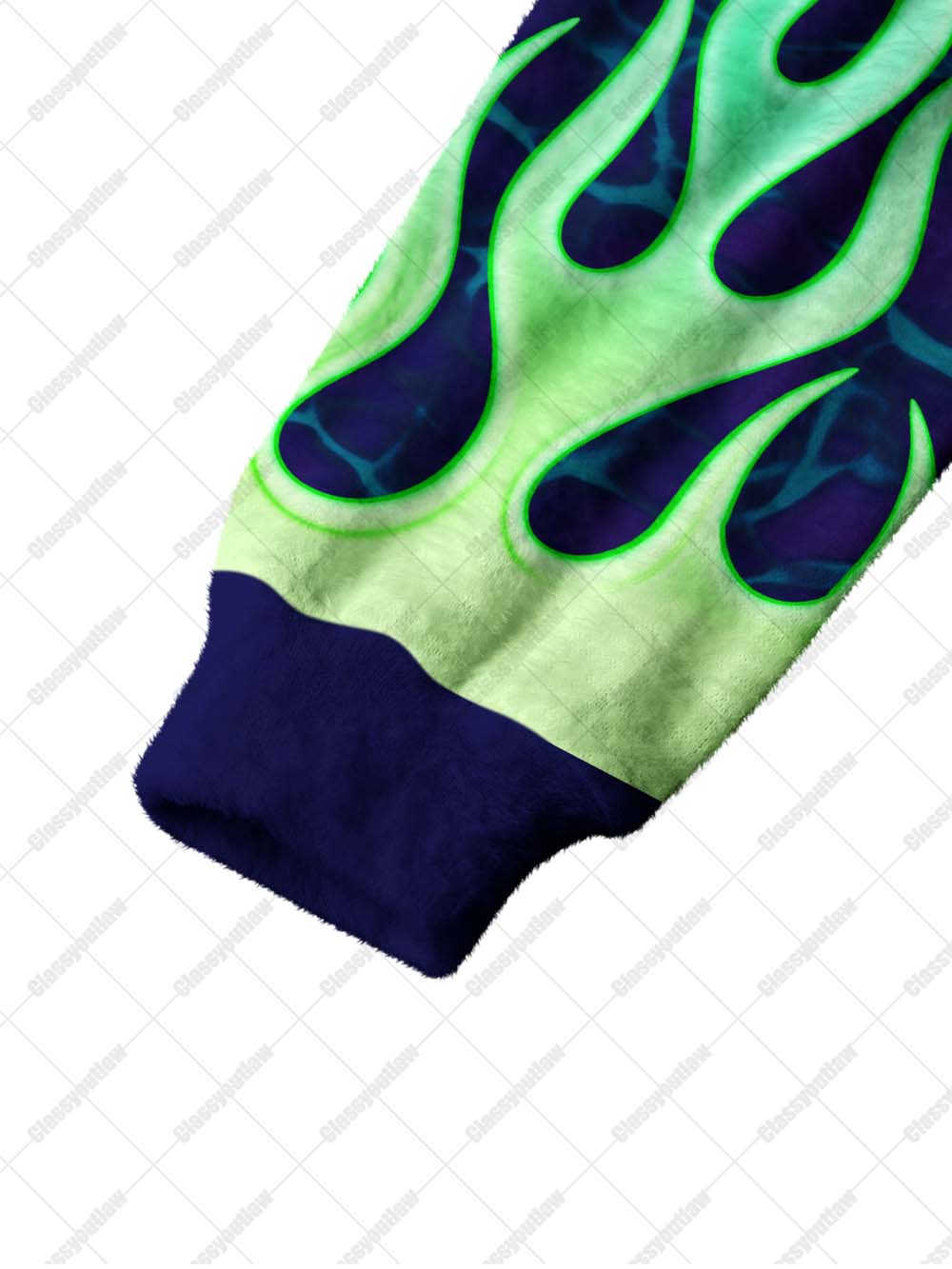NEON FLAME UGLY CARDIGAN SWEATERS