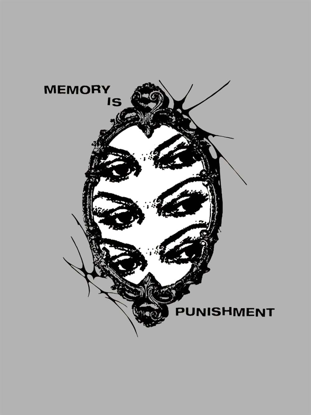 MEMORY IS PUNISHMENT WASHED TSHIRT