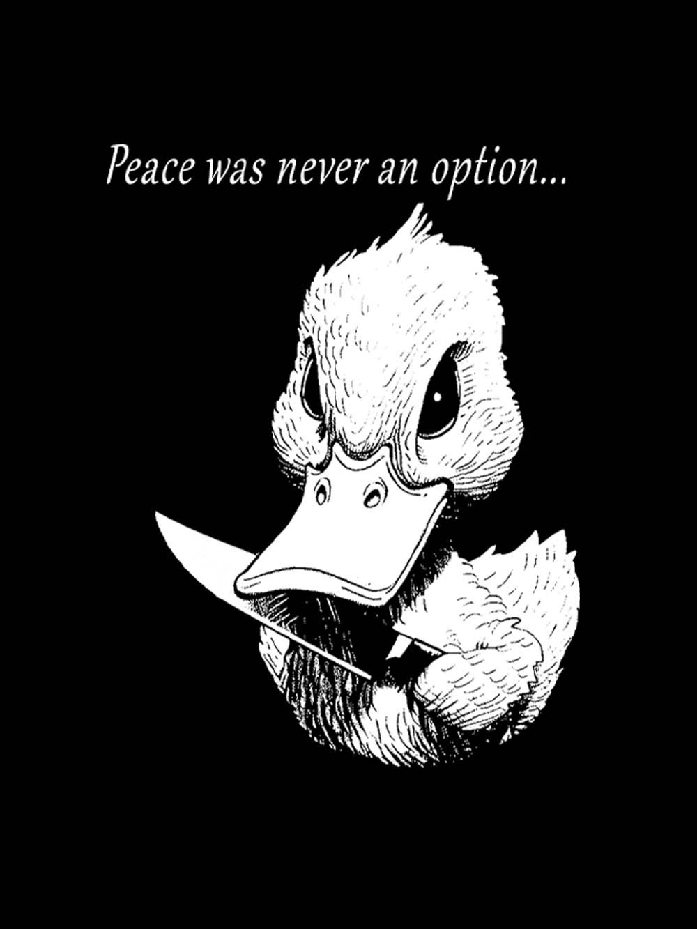 Peace Was Never An Option...  Washed Tank Top