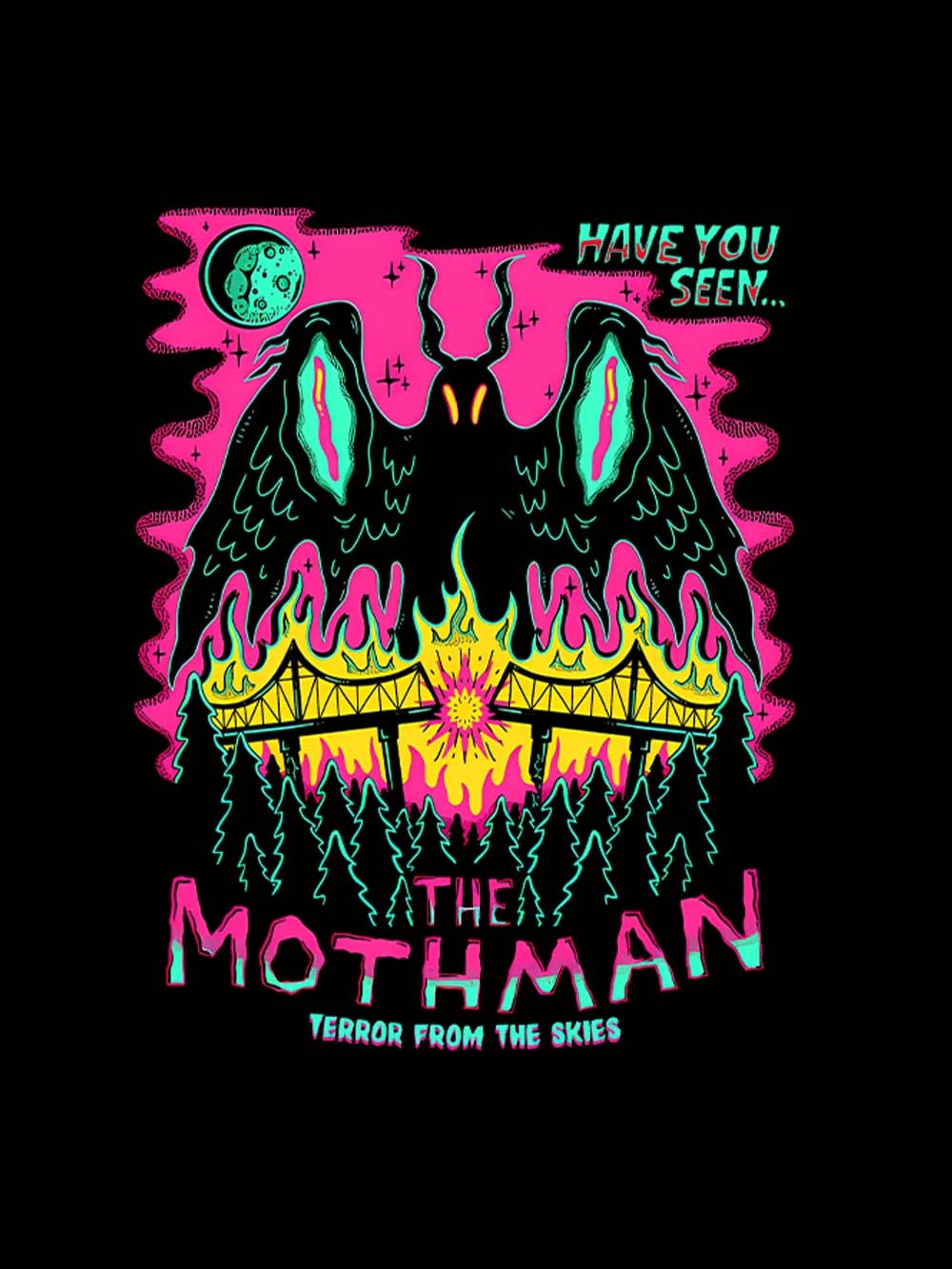 Mothman Washed Tank Top