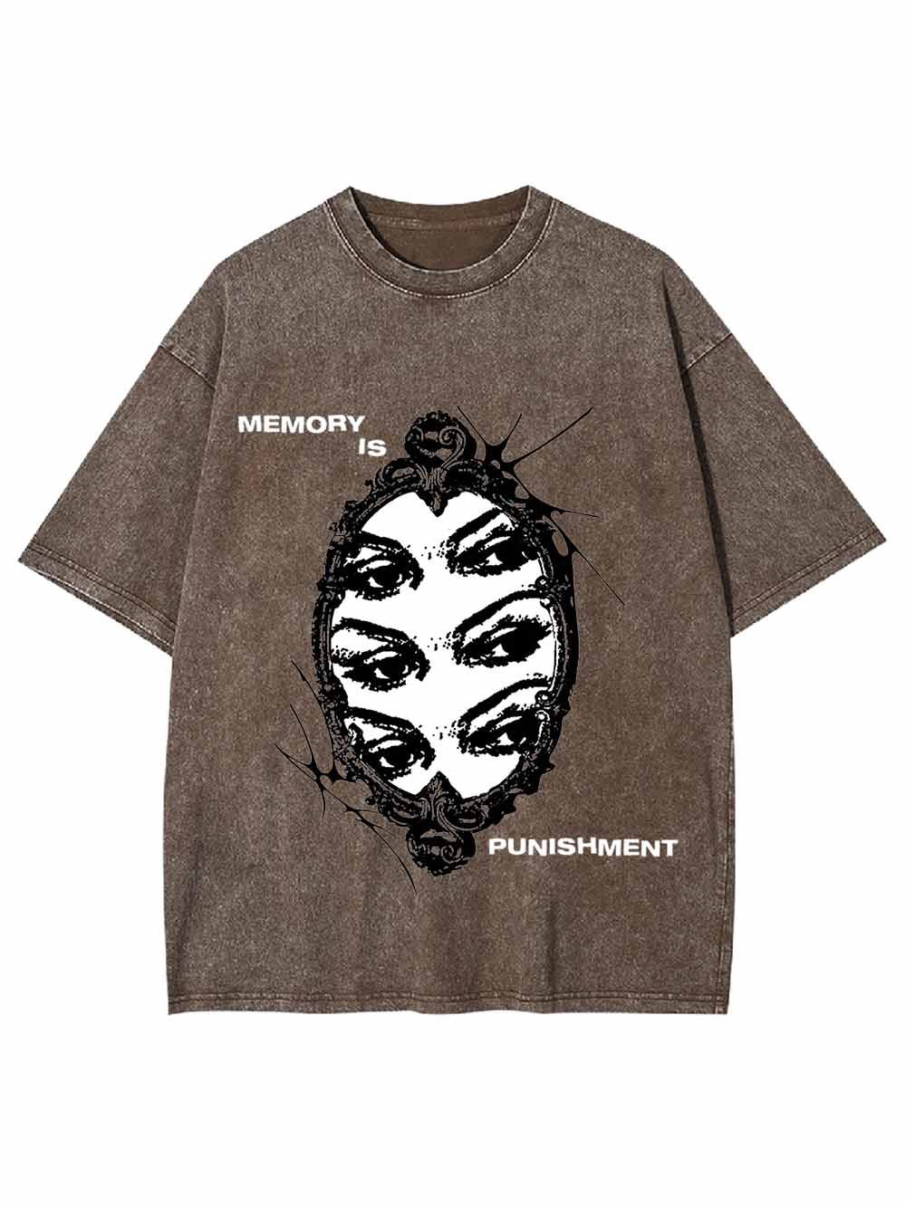 MEMORY IS PUNISHMENT WASHED TSHIRT