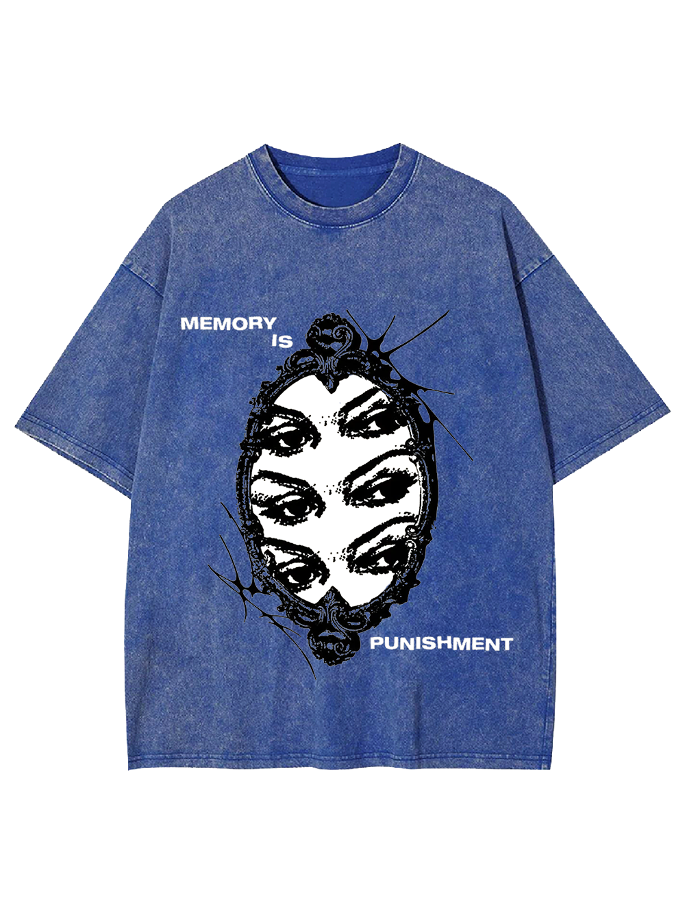 MEMORY IS PUNISHMENT WASHED TSHIRT