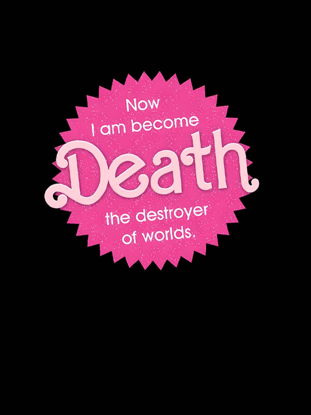 Sparkly Harbinger of Death Washed Tank Top