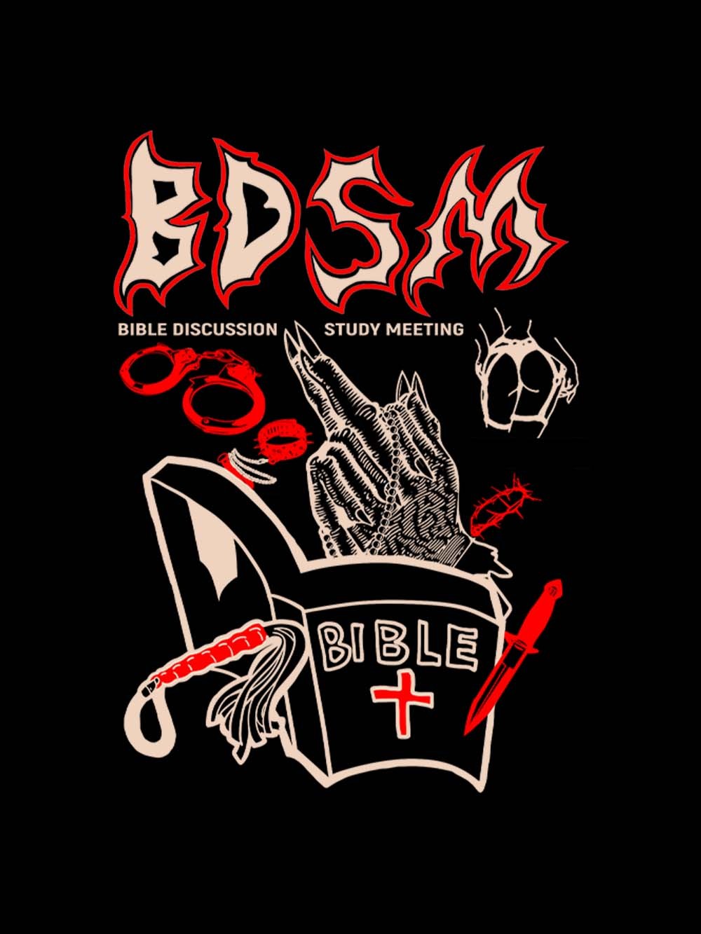 Bdsm Washed Tank Top