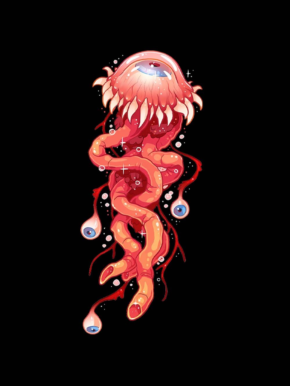 Cosmic Eye Entity Washed Tank Top