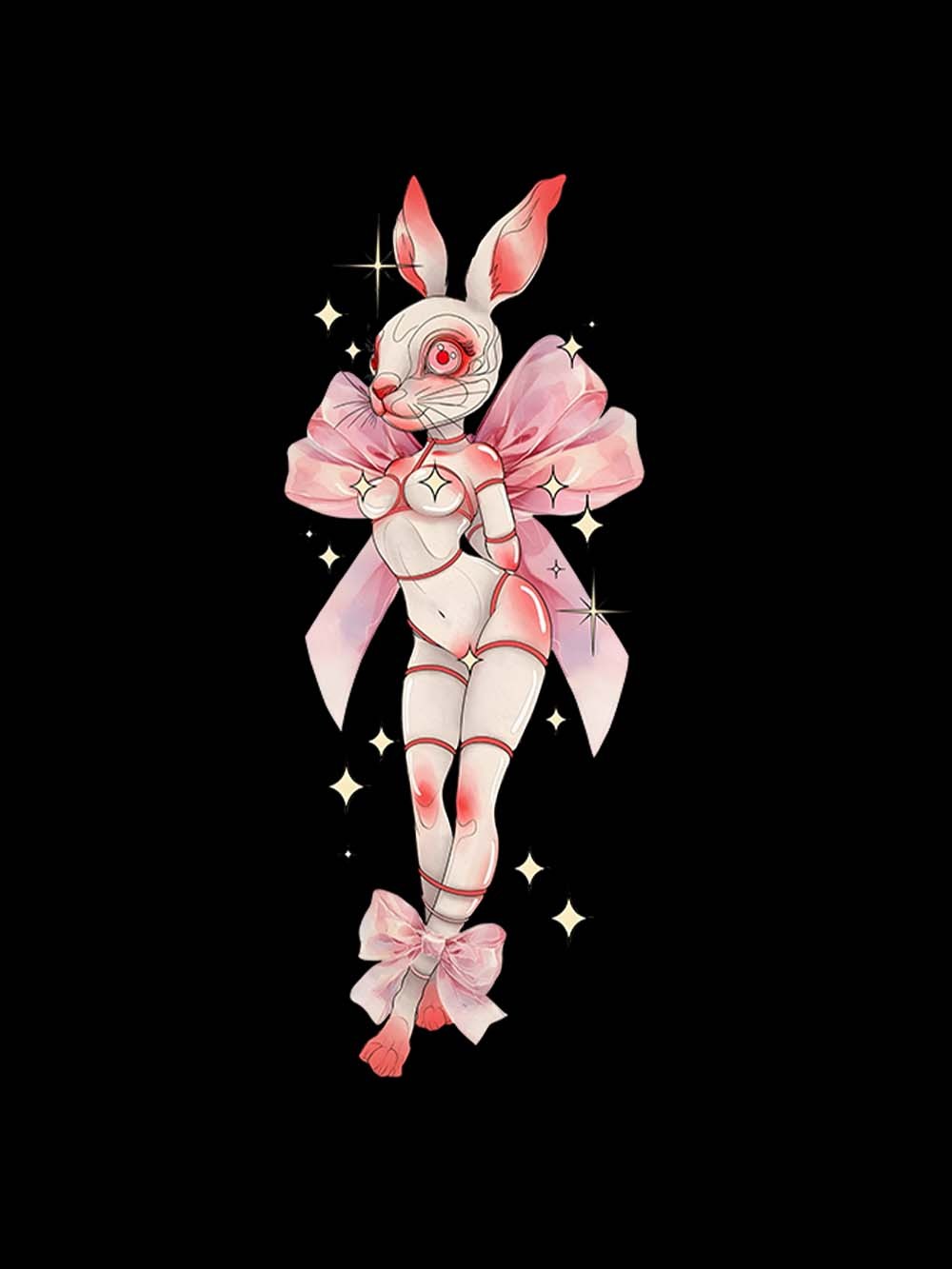 Enchanted Bunny Doll Washed Tank Top