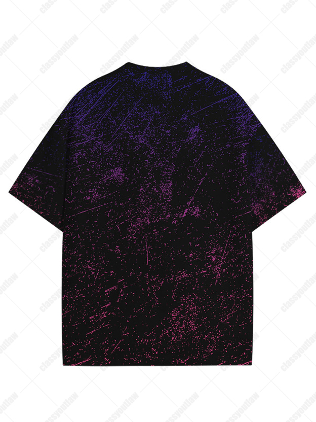 Illusory body Pleasure Eco Oversized Graphic Tees