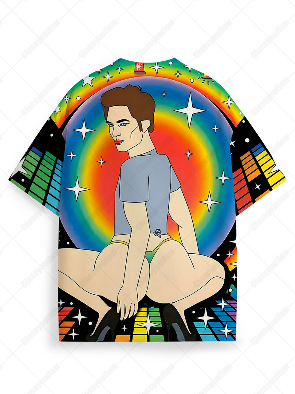 This Is The Ass Of A Killer bella Eco Oversized Graphic Tees