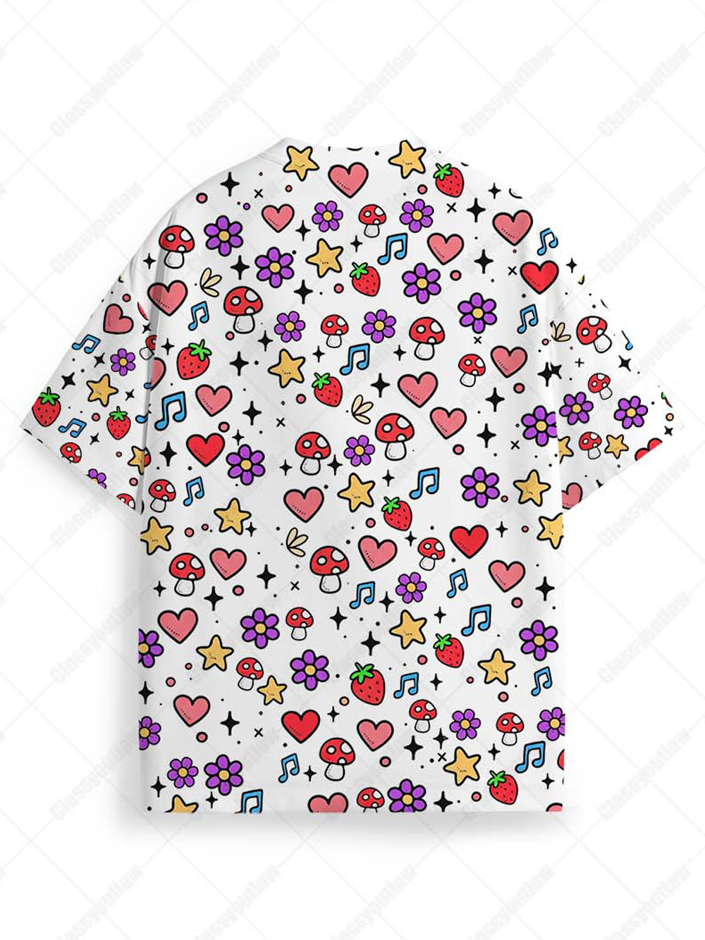 Throat Goat Eco Oversized Graphic Tees