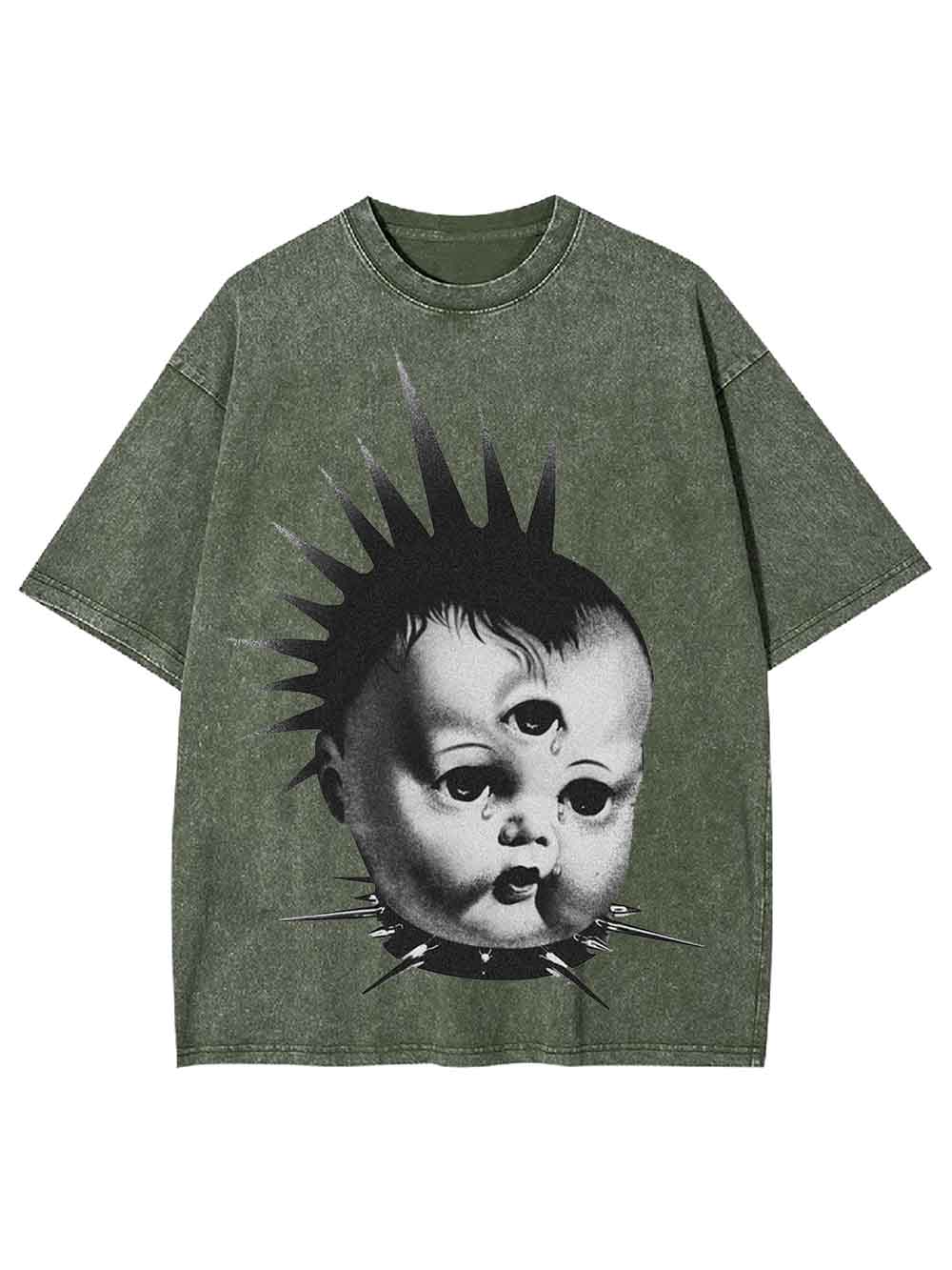 Triple Vision Punk Washed Tshirt