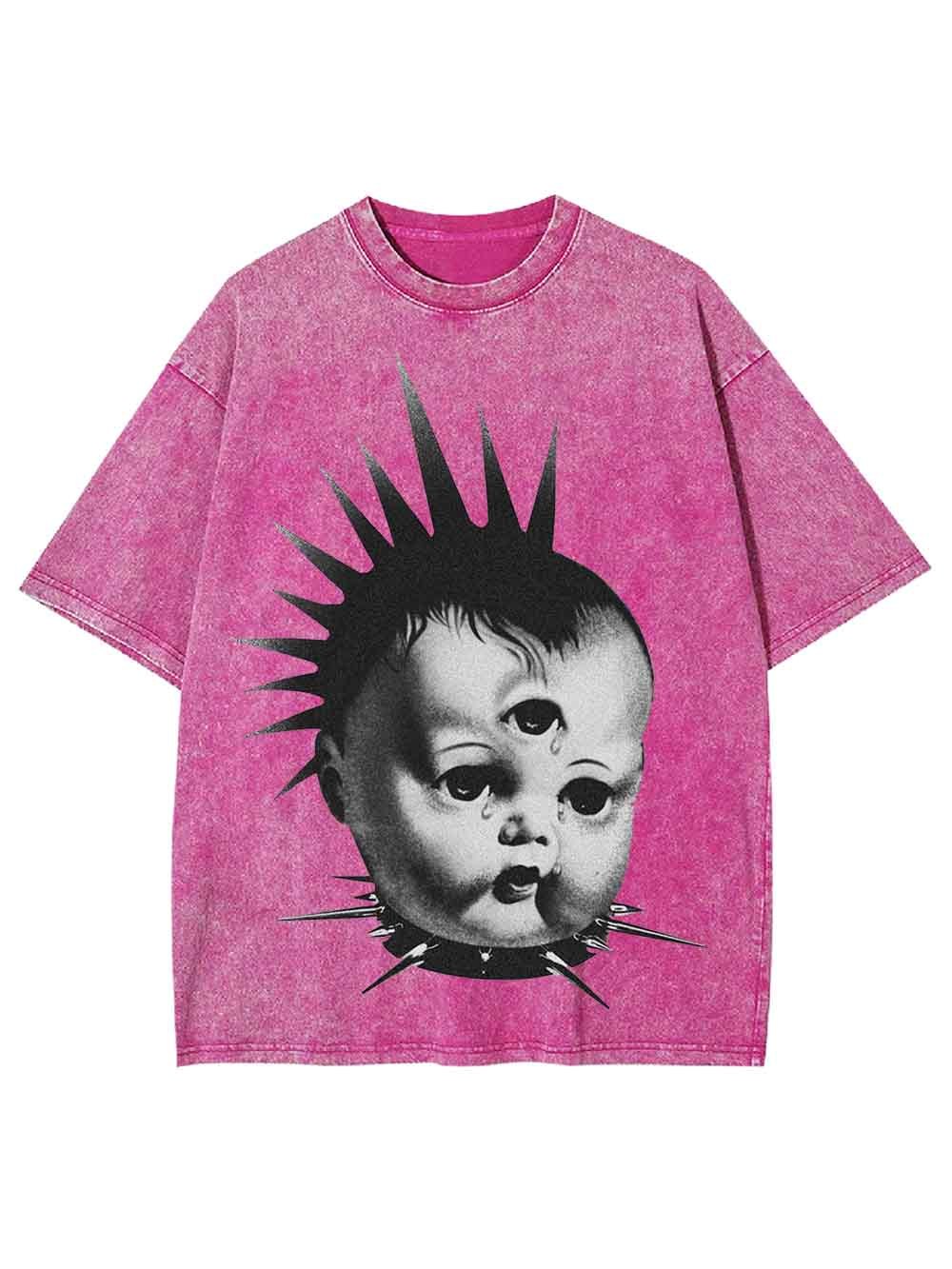 Triple Vision Punk Washed Tshirt