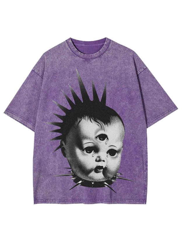 Triple Vision Punk Washed Tshirt