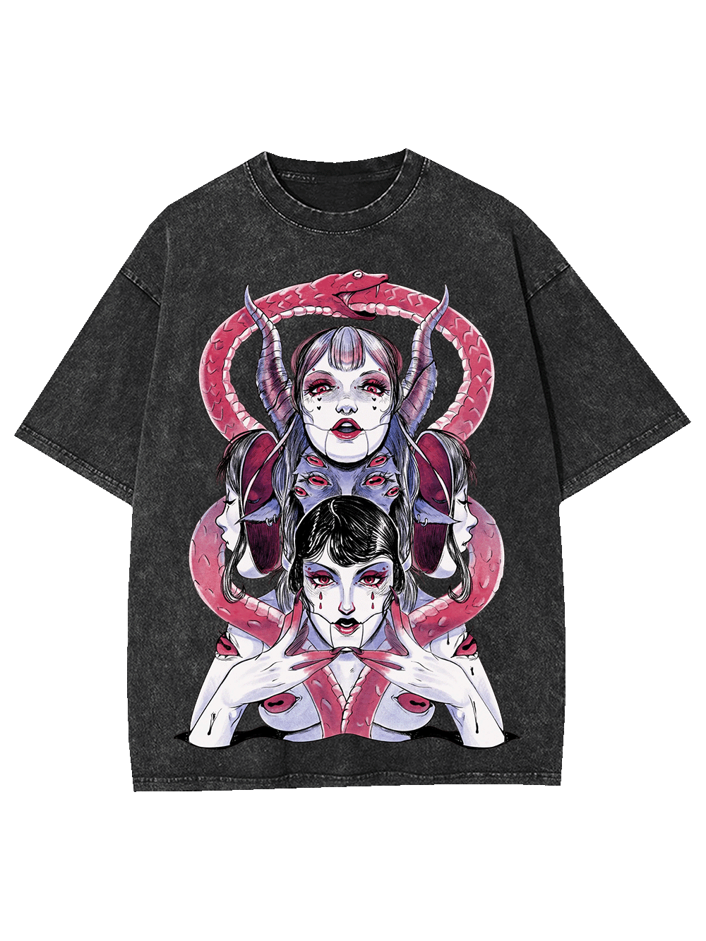 Serpent Siren Washed Tshirt