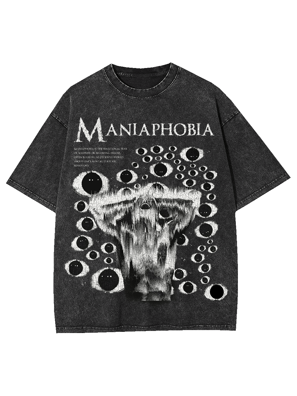 Maniaphobia Washed Tshirt