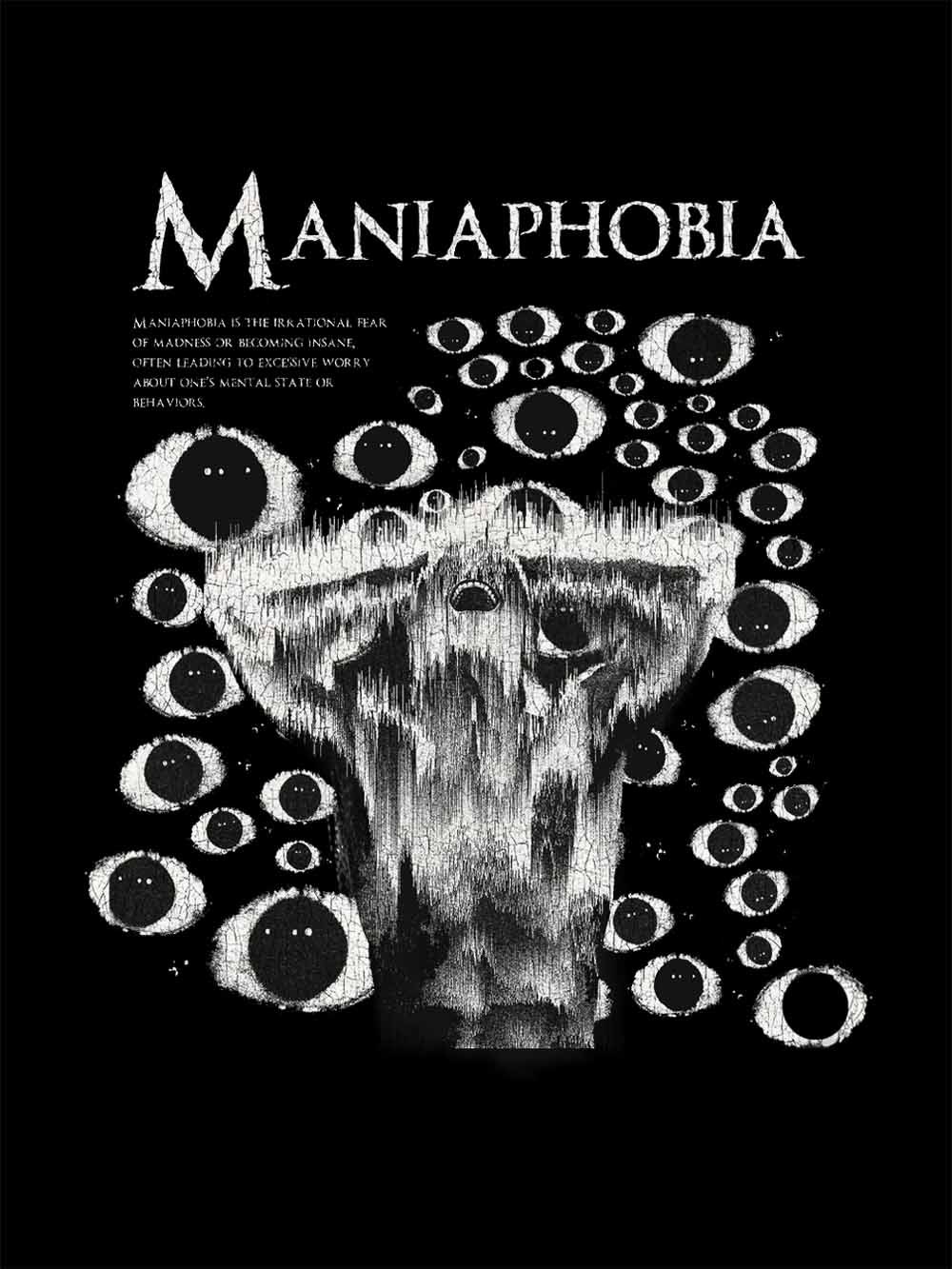 Maniaphobia Washed Tshirt