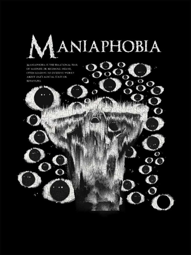 Maniaphobia Washed Tshirt