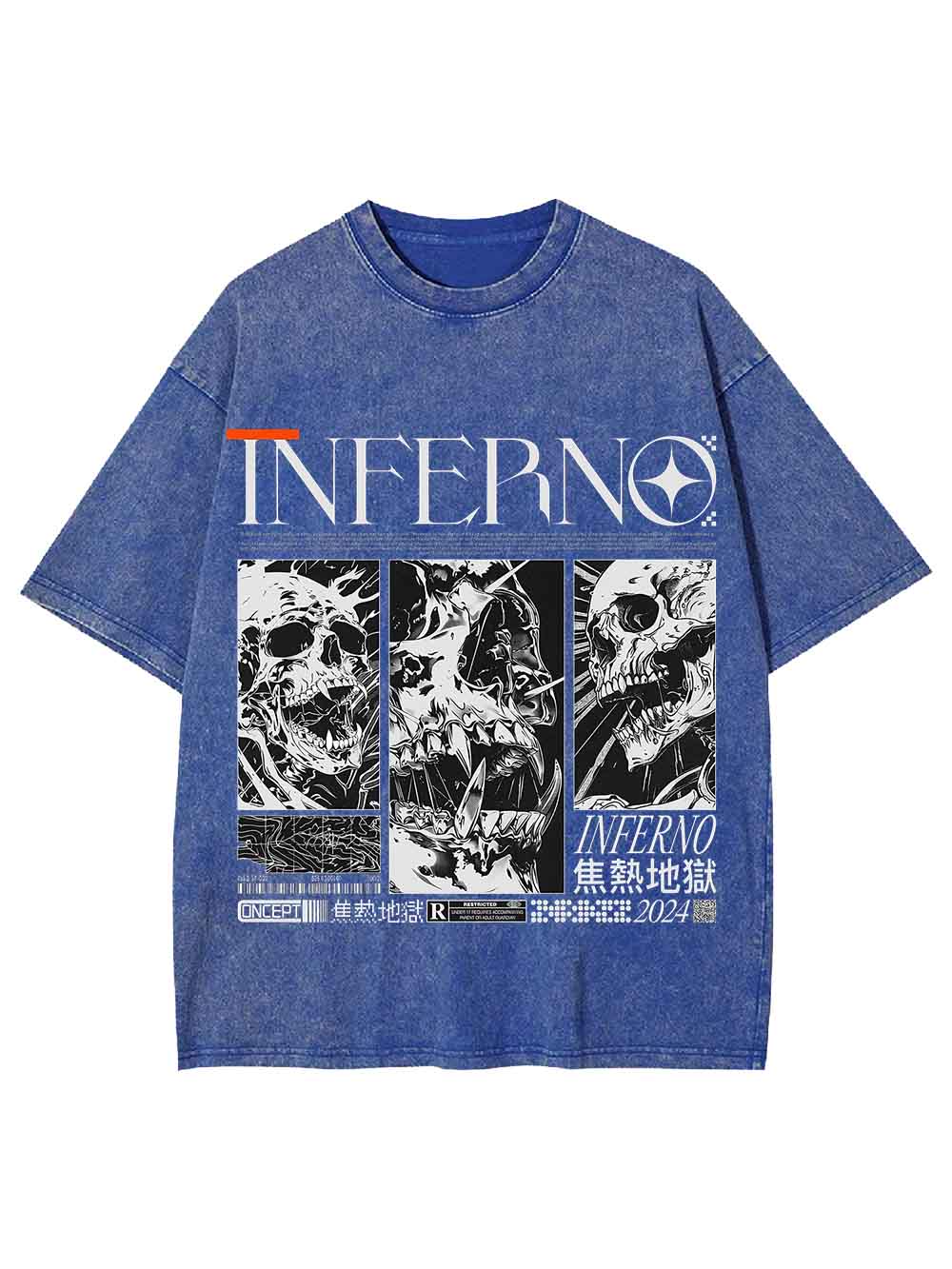 Inferno Washed Tshirt
