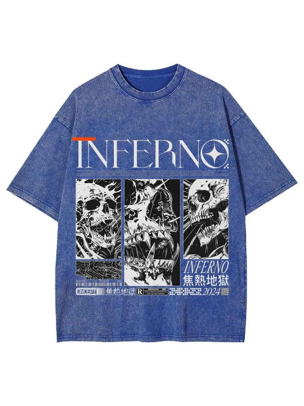 Inferno Washed Tshirt