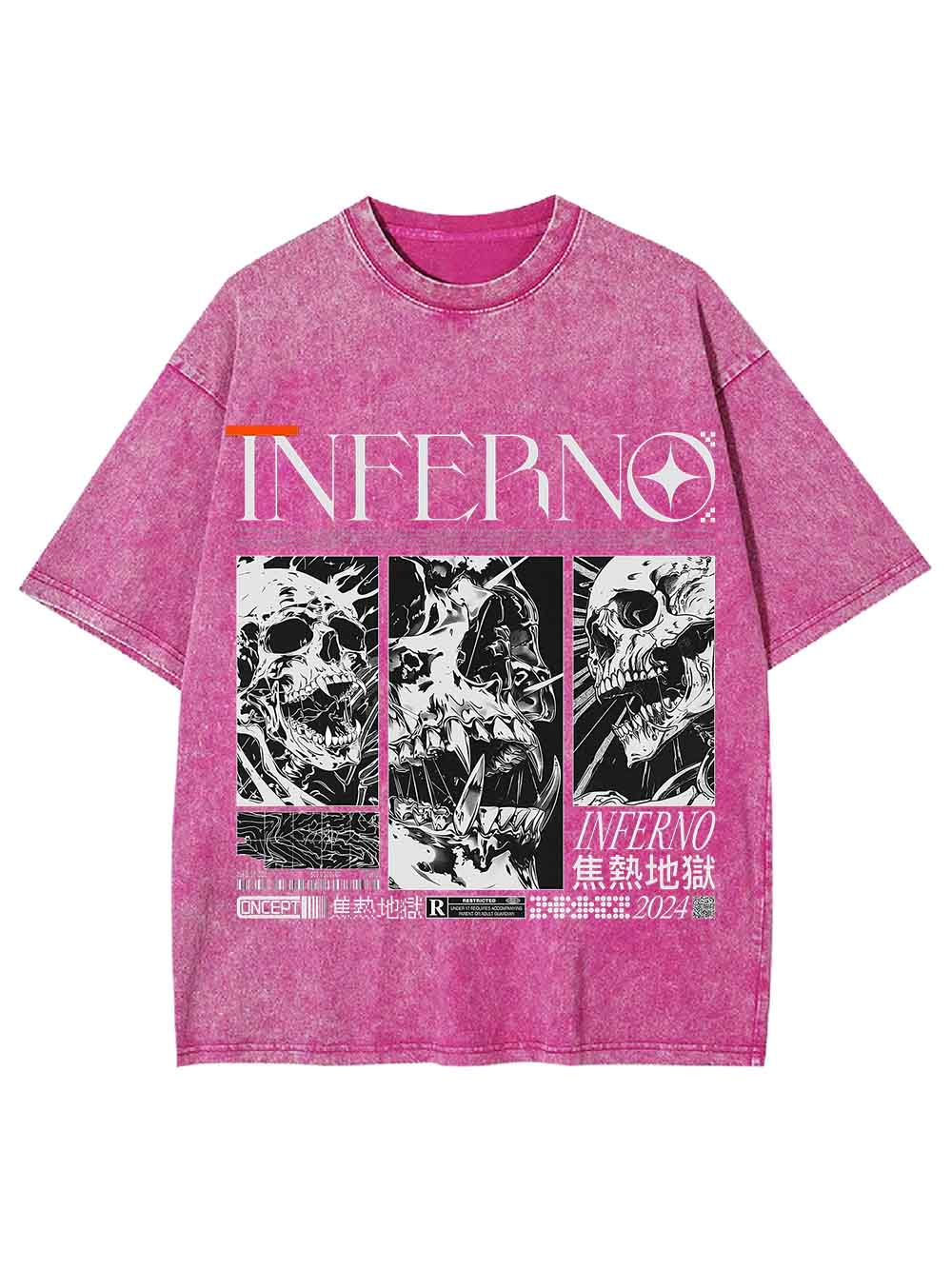 Inferno Washed Tshirt