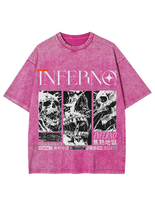 Inferno Washed Tshirt