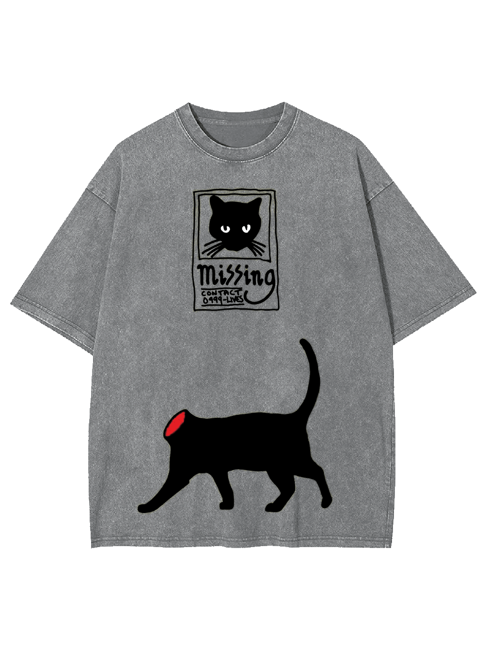 Missing Washed Tshirt