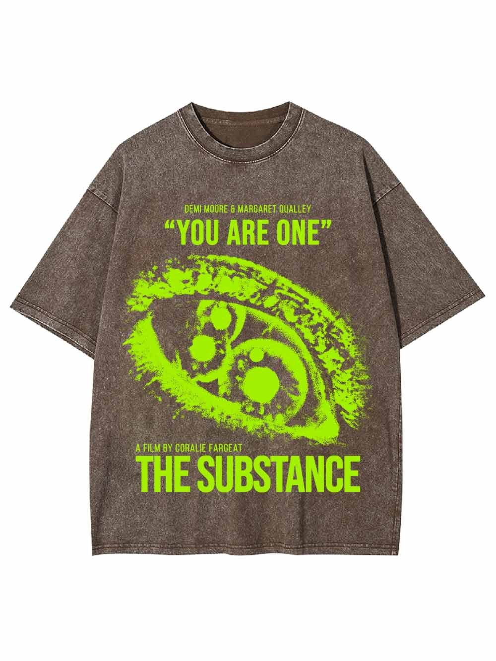 YOU ARE ONE THE SUBSTANCE REMEMBER WASHED TSHIRT