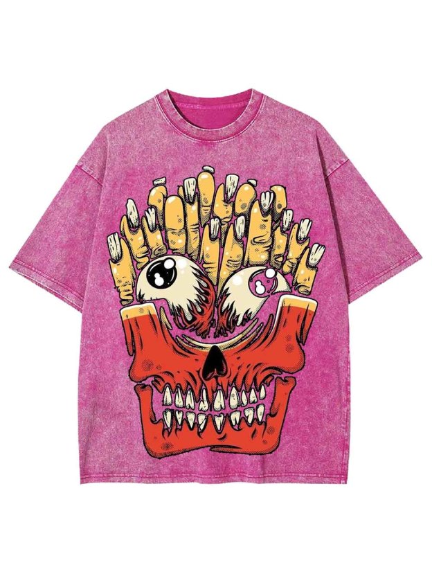 Finger Fries Washed Tshirt
