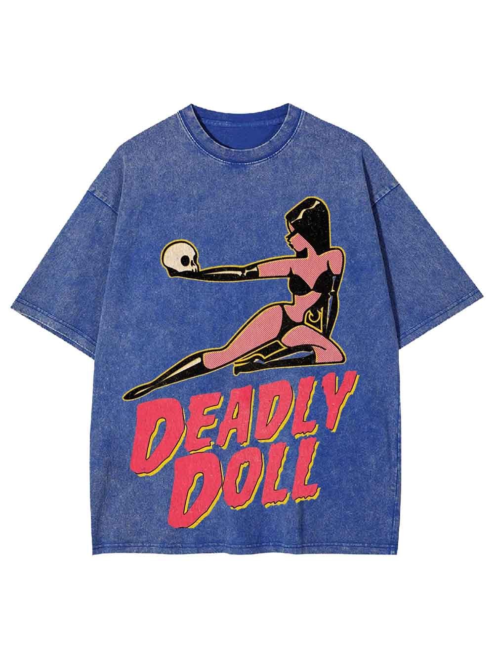 Deadly Doll Washed Tshirt