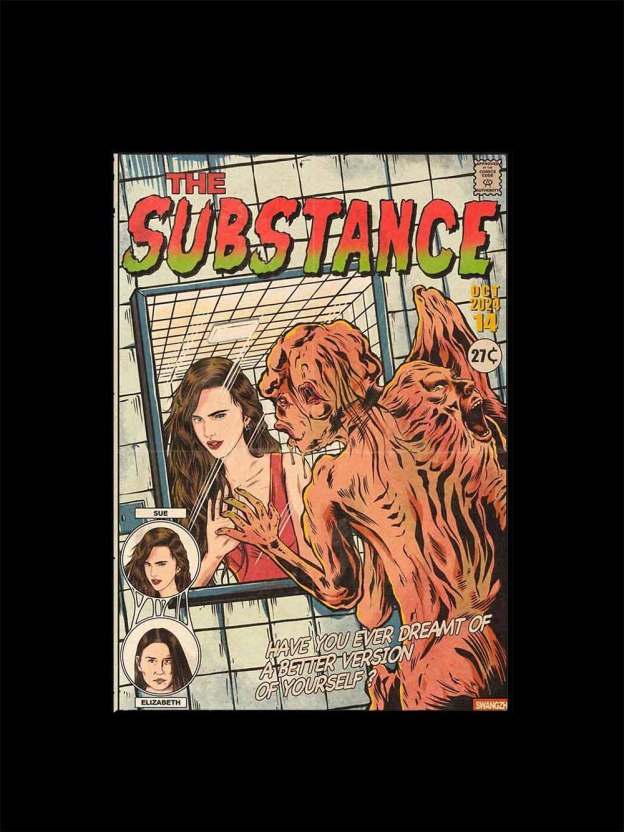 THE SUBSTANCE  WASHED TSHIRT