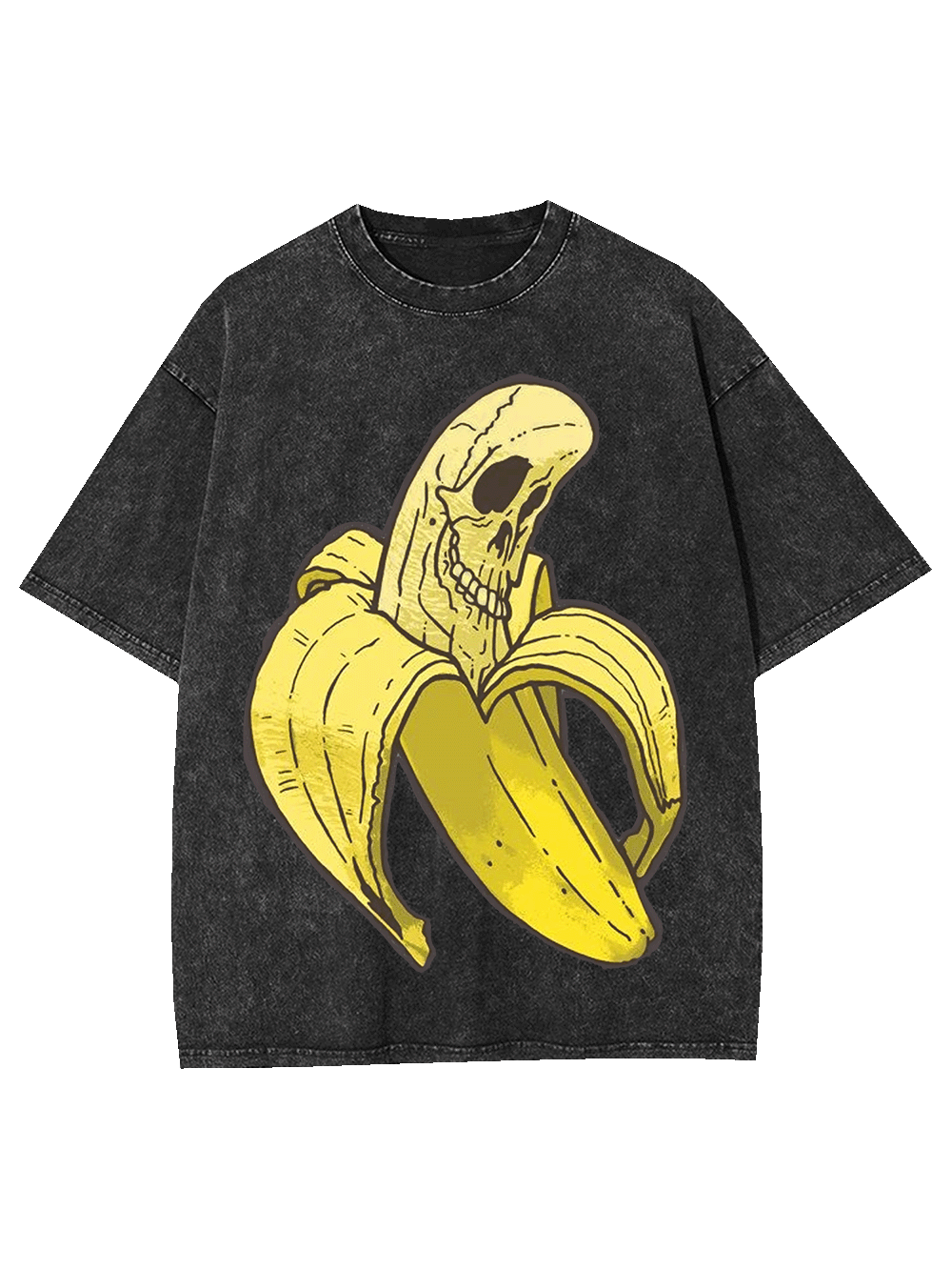 Banana Skull Washed Tshirt