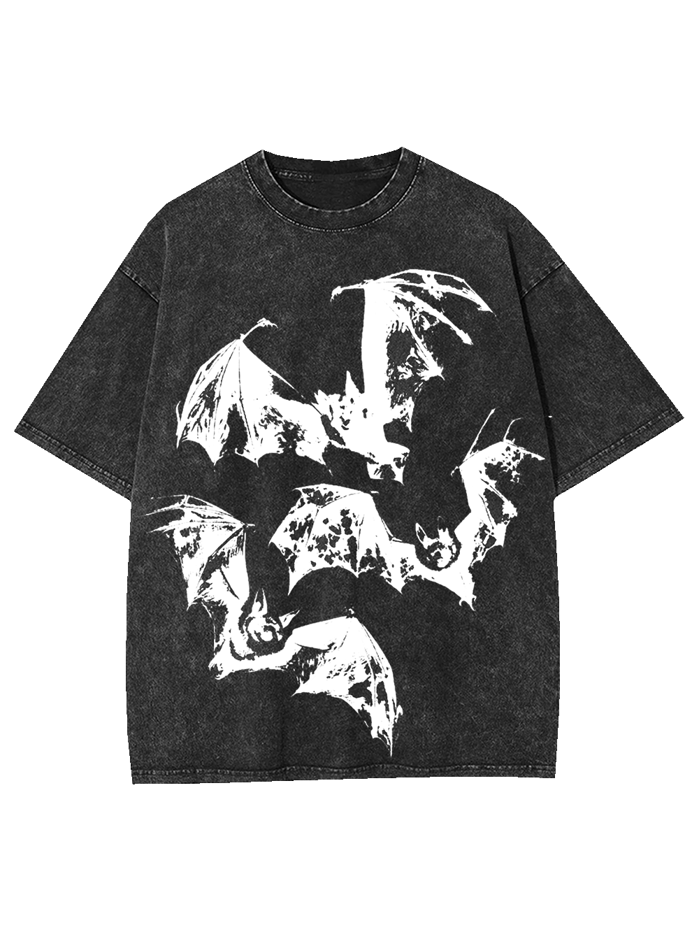 Flying Bats Washed Tshirt